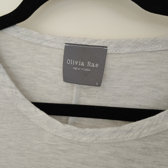Olivia Rae Gray T-Shirt Dress (S) - Picture 2 of 2